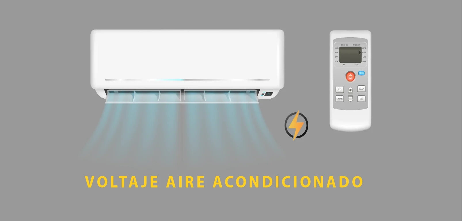 110V, 220V o más: el voltaje clave para instalar tu aire acondicionado