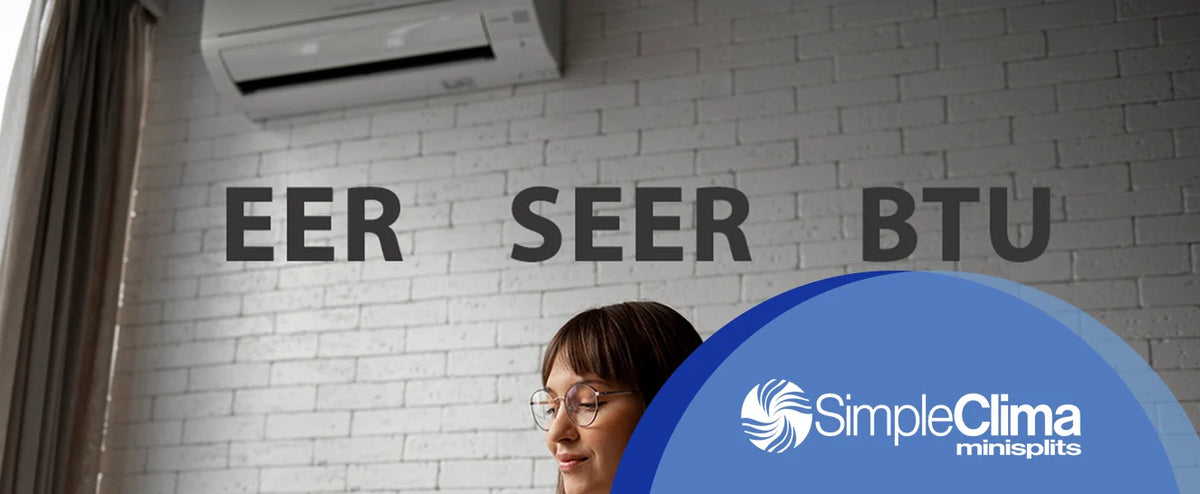 EER, SEER y BTU: eficiencia energética en equipos de aire acondicionado