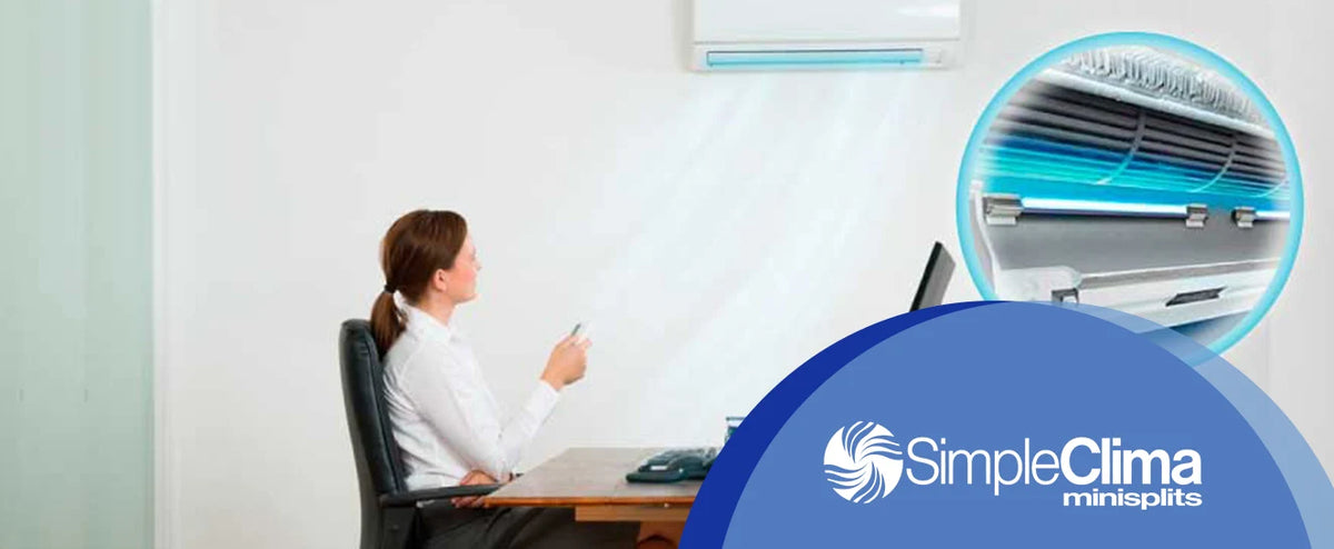 ¿Cómo funcionan las lámparas UV para minisplits de aire acondicionado?