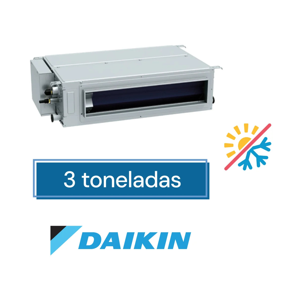 Fan and coil MQFC-173036-CHF216A de 3 toneladas frío calor