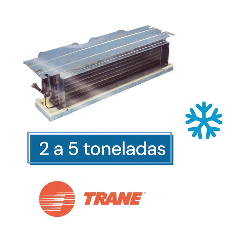 Fan and Coil Trane MCD524D100BA de 2 a 5 toneladas solo frío