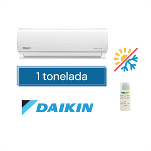 Minisplit Daikin FTXS12ZT216A de 1 tonelada frío calor muro alto