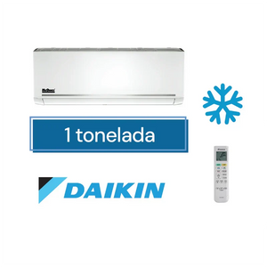 Minisplit FTKN12AG216A de 1 tonelada solo frío muro alto